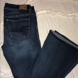 American eagle flare jeans